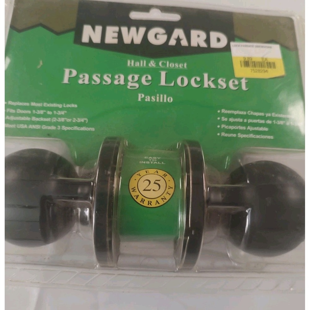 NewGard‎ Hall & Closet Lockset New